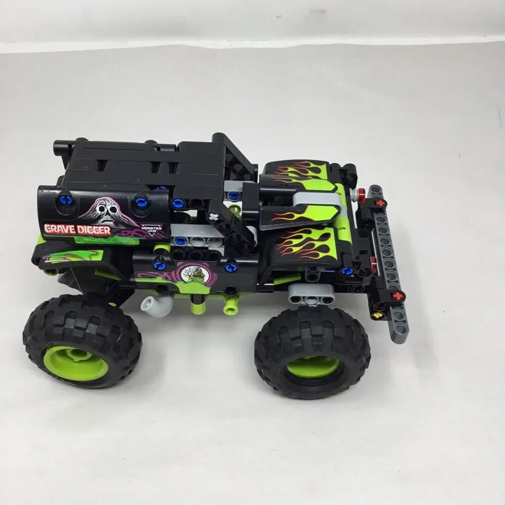 Lego Technic Monster Jam El Toro Loco, Gravedigger, Max-D Lot of 3